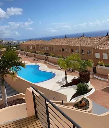 De Lujo Con Piscina Y Vistas Al Mar Semesterbostad Santa Cruz de Tenerife