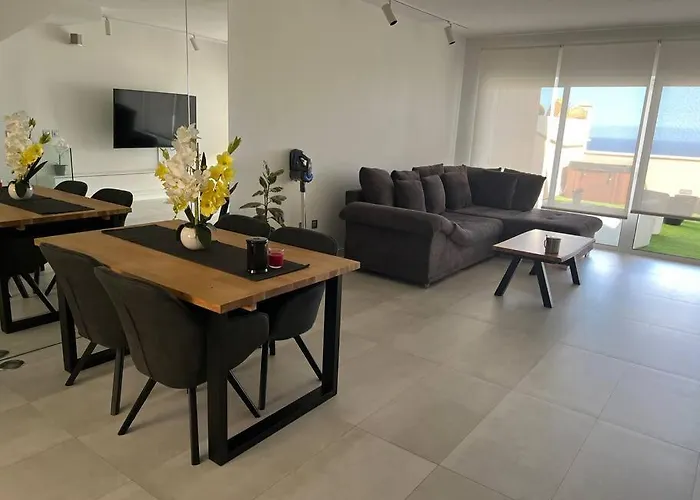 De Lujo Con Piscina Y Vistas Al Mar בית נופש *